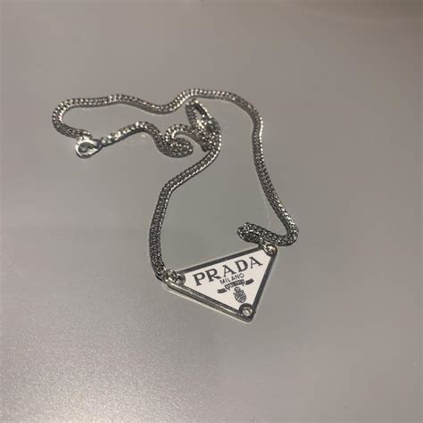 reworked prada necklace.